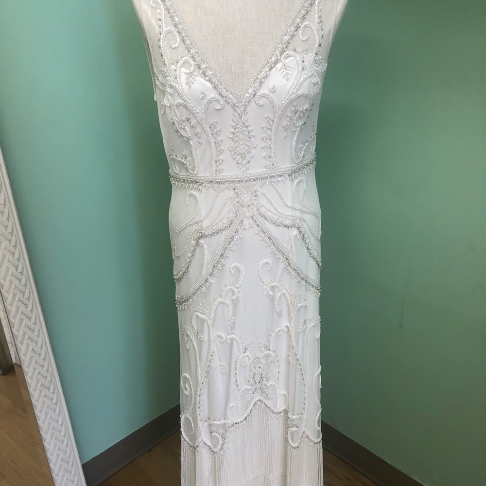 NWT BHlDN Sorrento ivory Formal long